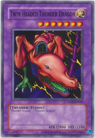 Twin-Headed Thunder Dragon - 2020 Date Reprint - RP01-EN042 - Common - Unlimited