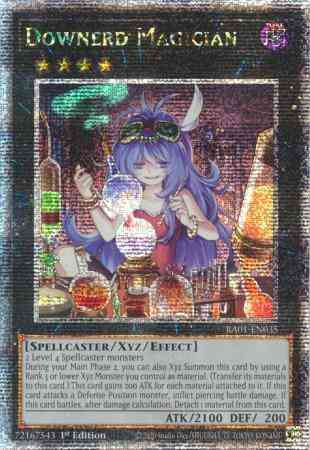 Downerd Magician - RA01-EN035 - Quarter Century Secret Rare - 1st Edition