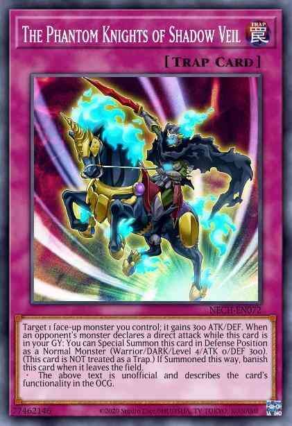 The Phantom Knights of Shadow Veil - NECH-EN072 - Common - 1st Edition