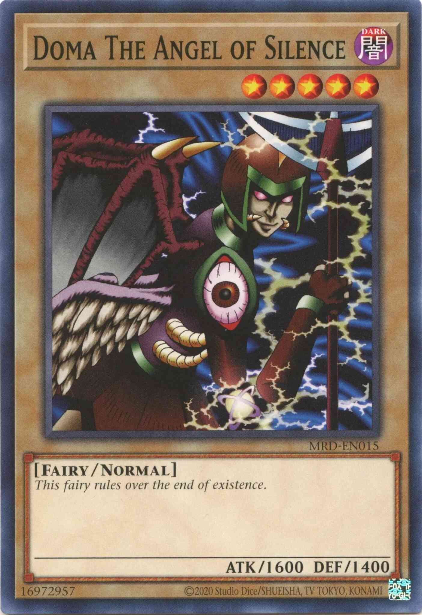 Doma The Angel of Silence - 25th Anniversary - MRD-EN015 - Common - Unlimited