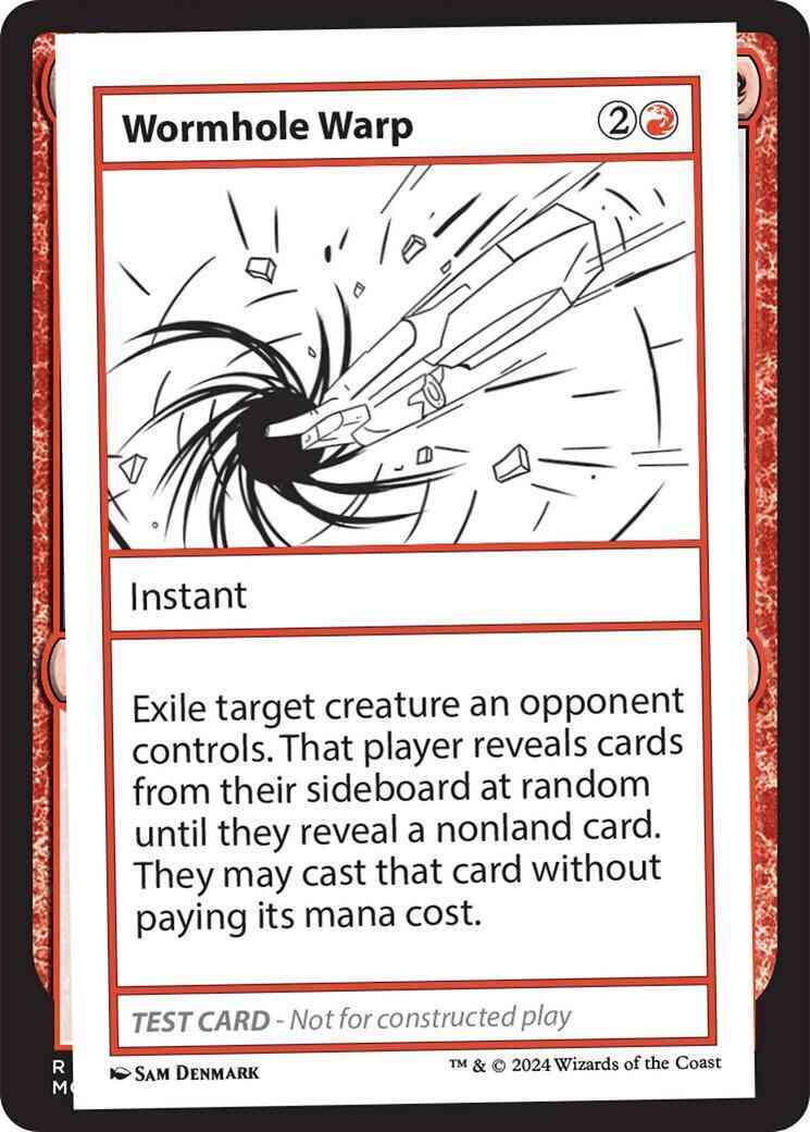 Wormhole Warp [333] [Playtest Card] [Mystery Booster 2] [Non-Foil] – Face  to Face Games