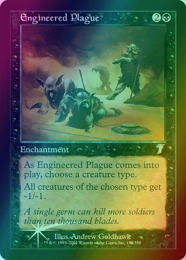 Engineered Plague [133x] [Seventh Edition] [Foil] – Face to Face Games