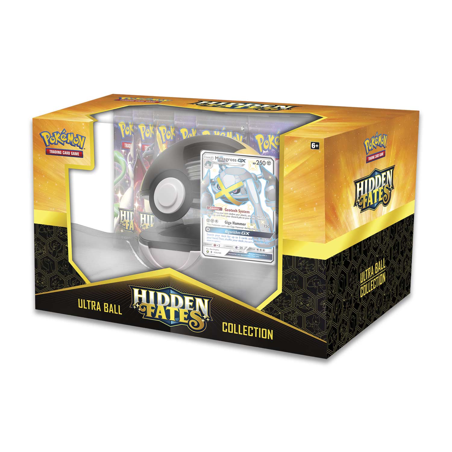 Pokmon TCG: Hidden Fates Ultra Ball Collection - Shiny Metagross-GX Face to Face Games Pokmon TCG: Hidden Fates Ultra Ball Collection - Shiny Metagross-GX Face to Face Games