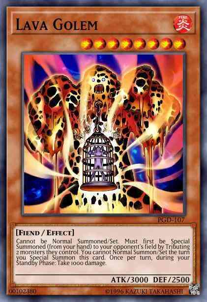 Lava Golem - LCJW-EN117 - Rare - 1st Edition