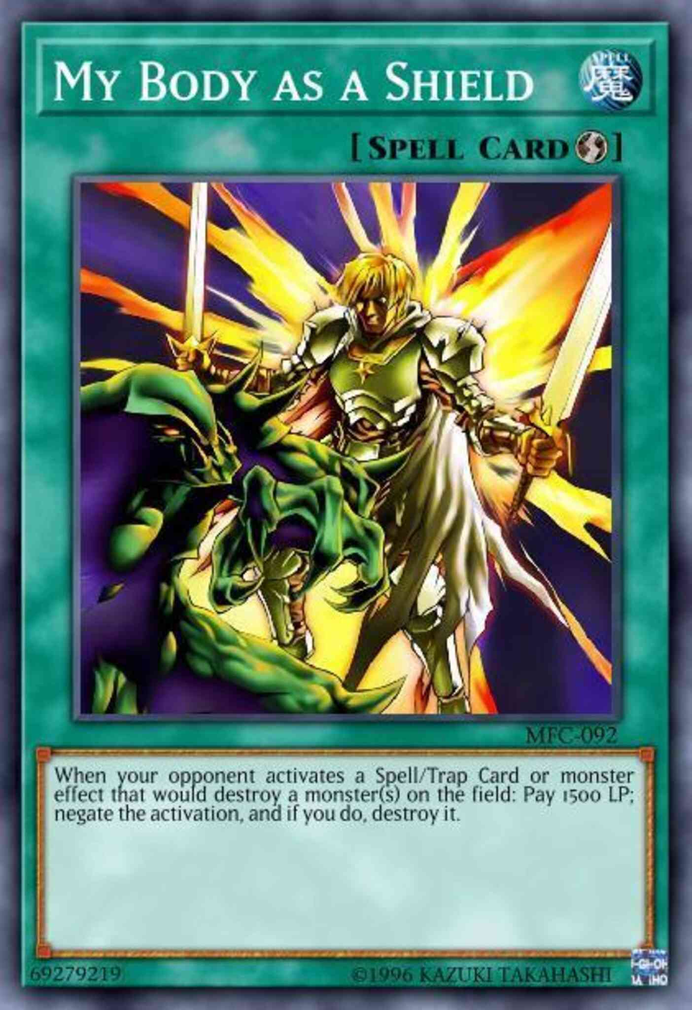 My Body as a Shield - MFC-092 - Common - Unlimited