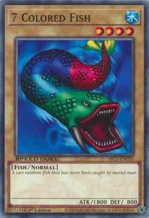 7 Colored Fish - SBC1-ENC09 - Common - 1st Edition