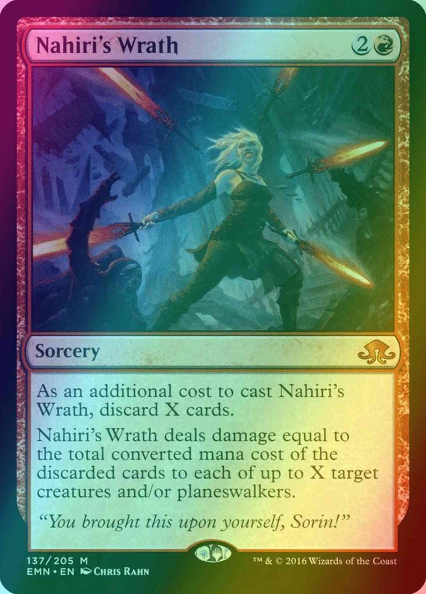 Nahiri's Wrath [137] [Eldritch Moon] [Foil] – Face to Face Games