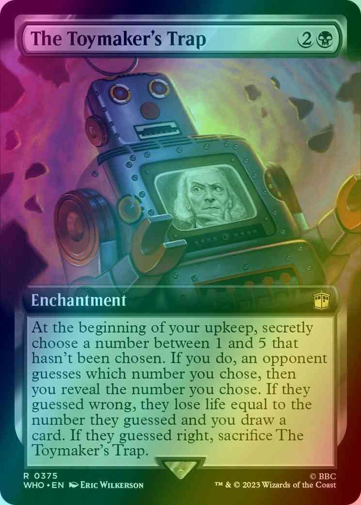 The Toymaker's Trap [375] [Extended Art] [Universes Beyond: Doctor Who]  [Foil] – Face to Face Games