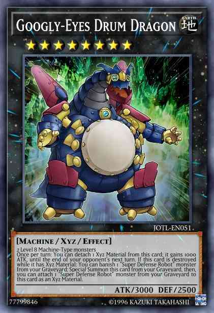 Googly-Eyes Drum Dragon - JOTL-EN051 - Common - 1st Edition