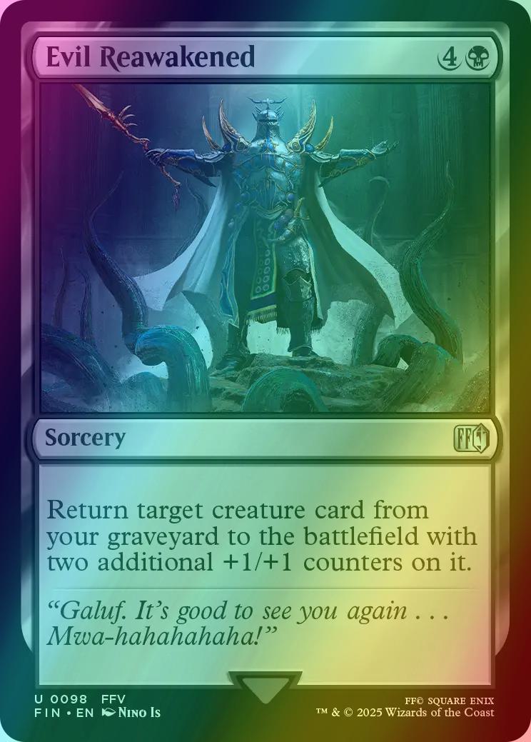 Evil Reawakened [98] [FINAL FANTASY] [Foil] – Face to Face Games
