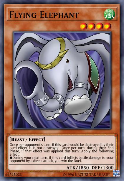 Flying Elephant - BLRR-EN003 - Secret Rare - 1st Edition