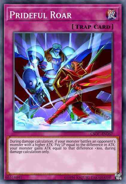 Prideful Roar - BP01-EN100 - Starfoil Rare - 1st Edition
