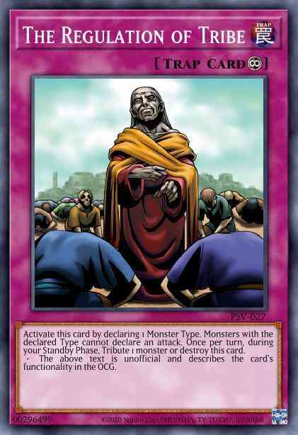 The Regulation of Tribe - PSV-027 - Common - 1st Edition
