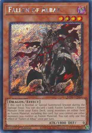Fallen of Albaz - RA01-EN021 - Platinum Secret Rare - 1st Edition