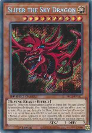 Slifer the Sky Dragon - SBC1-ENH01 - Secret Rare - 1st Edition