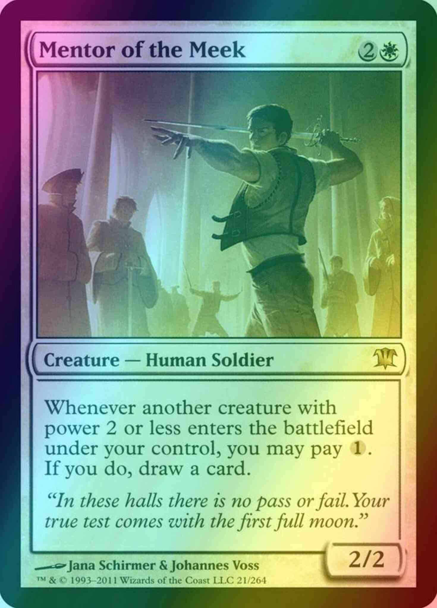 Mentor of the Meek [21] [Innistrad] [Foil] – Face to Face Games
