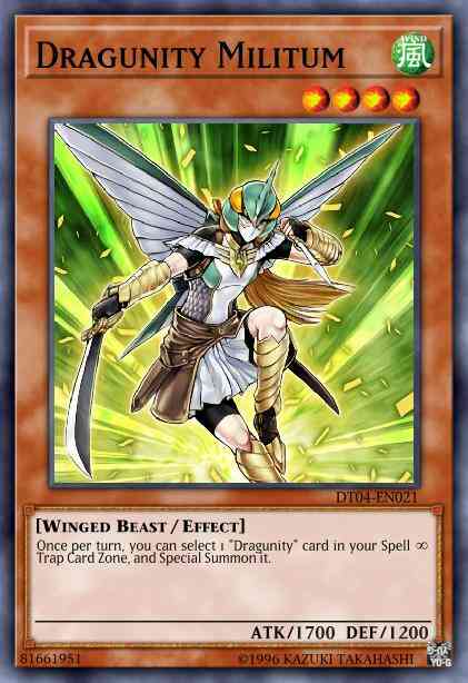 Dragunity Militum - HA04-EN011 - Super Rare - 1st Edition