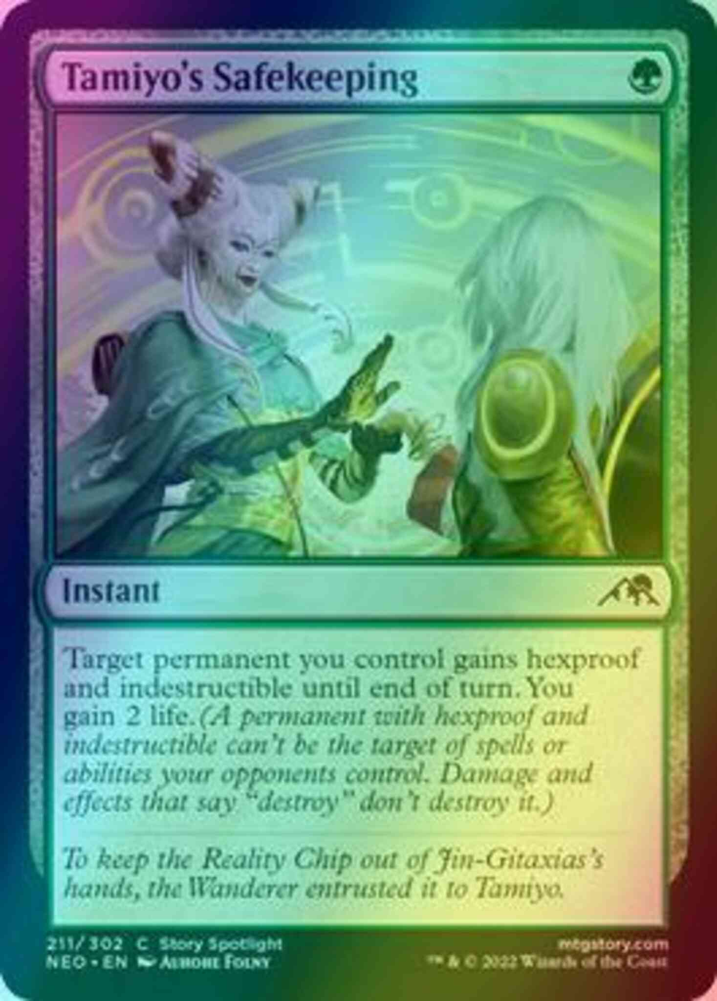 Tamiyo's Safekeeping [211] [Kamigawa: Neon Dynasty] [Foil] – Face to Face  Games