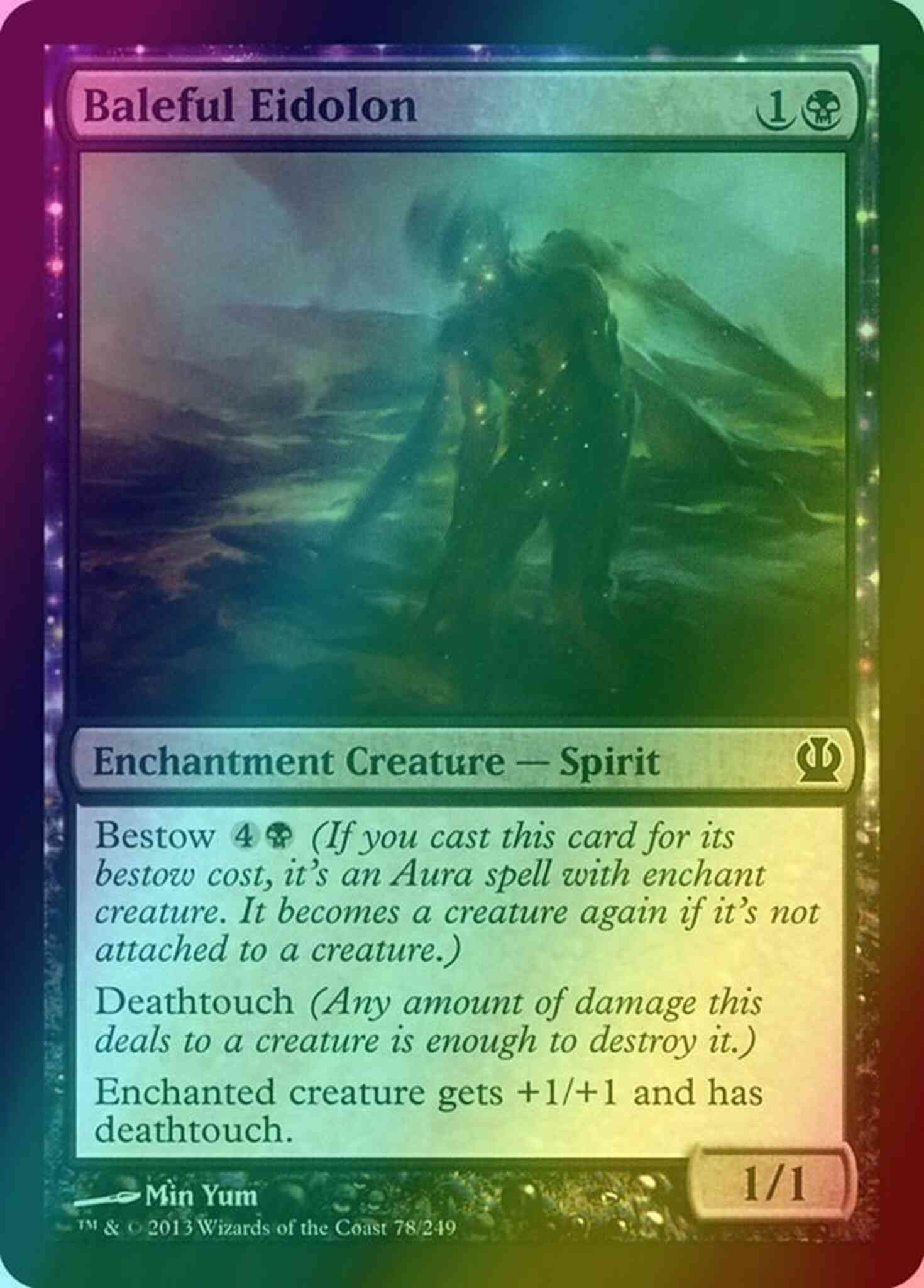 Baleful Eidolon [78] [Theros] [Foil]  Face to Face Games