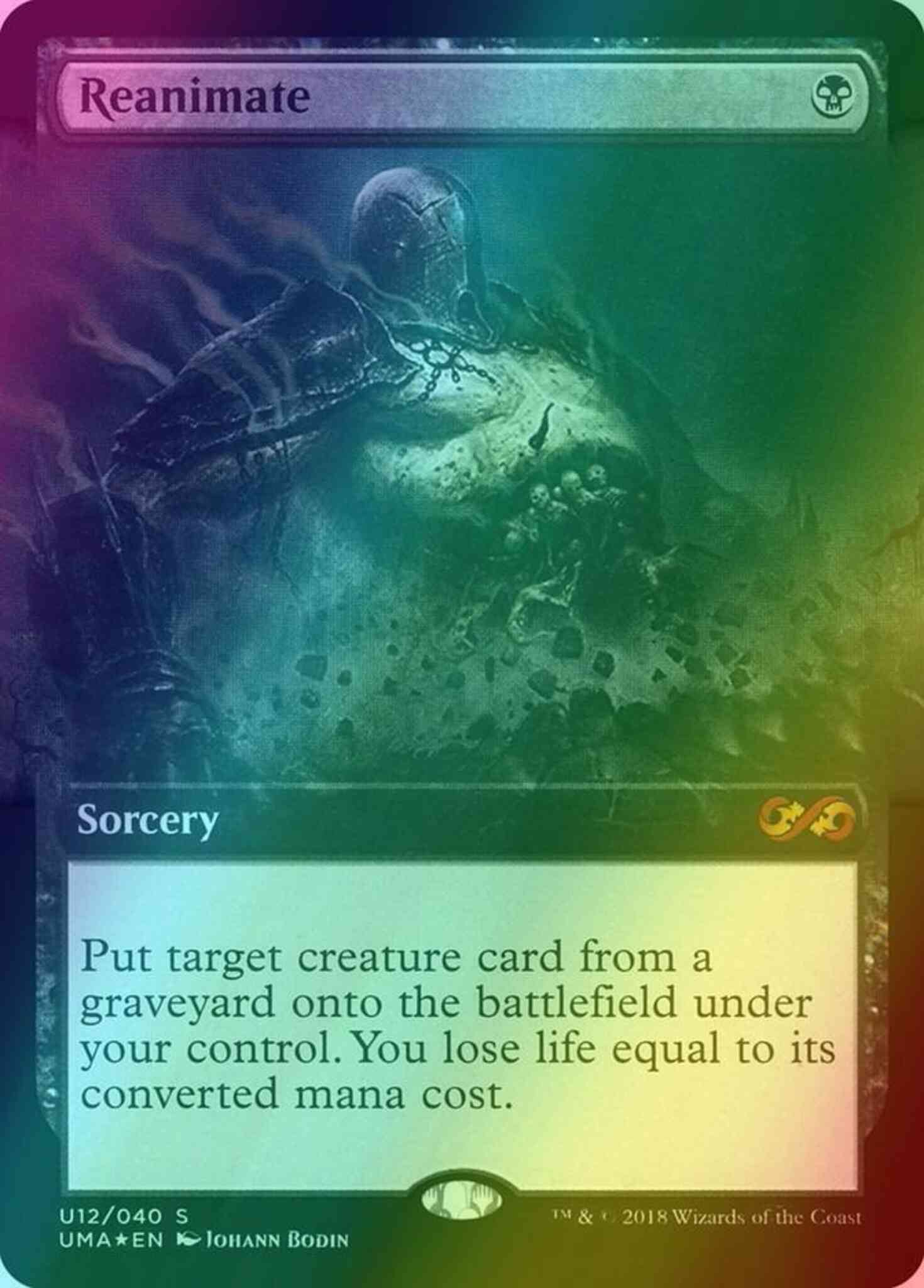 Reanimate ボックストッパーFoil Reanimate [U12] [Ultimate Box Topper] [Foil] – Face to Face Games