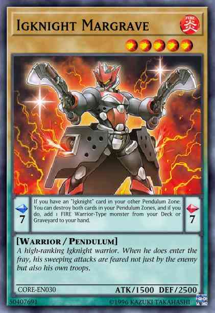 Igknight Margrave - AP08-EN004 - Super Rare - Unlimited