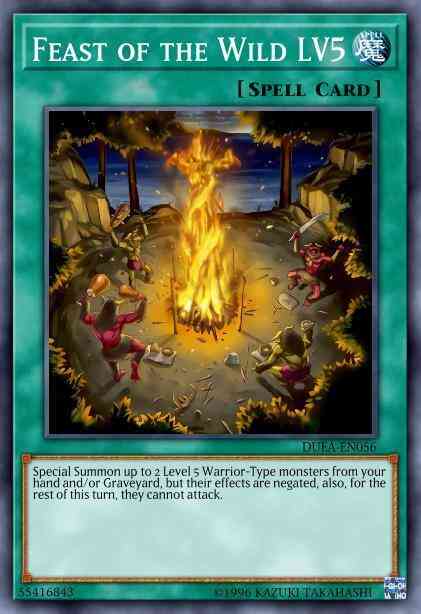 Feast of the Wild LV5 - SP15-EN041 - Common - 1st Edition