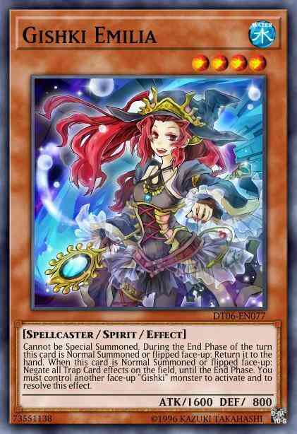 Gishki Emilia - HA06-EN041 - Super Rare - 1st Edition