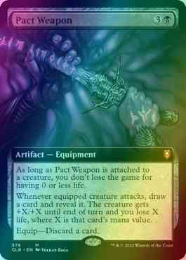 Pact Weapon [576] [Extended Art] [Commander Legends: Battle for Baldur's  Gate] [Foil] – Face to Face Games