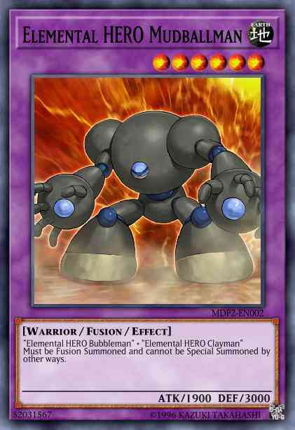 Elemental HERO Mudballman - LCGX-EN053 - Super Rare - 1st Edition