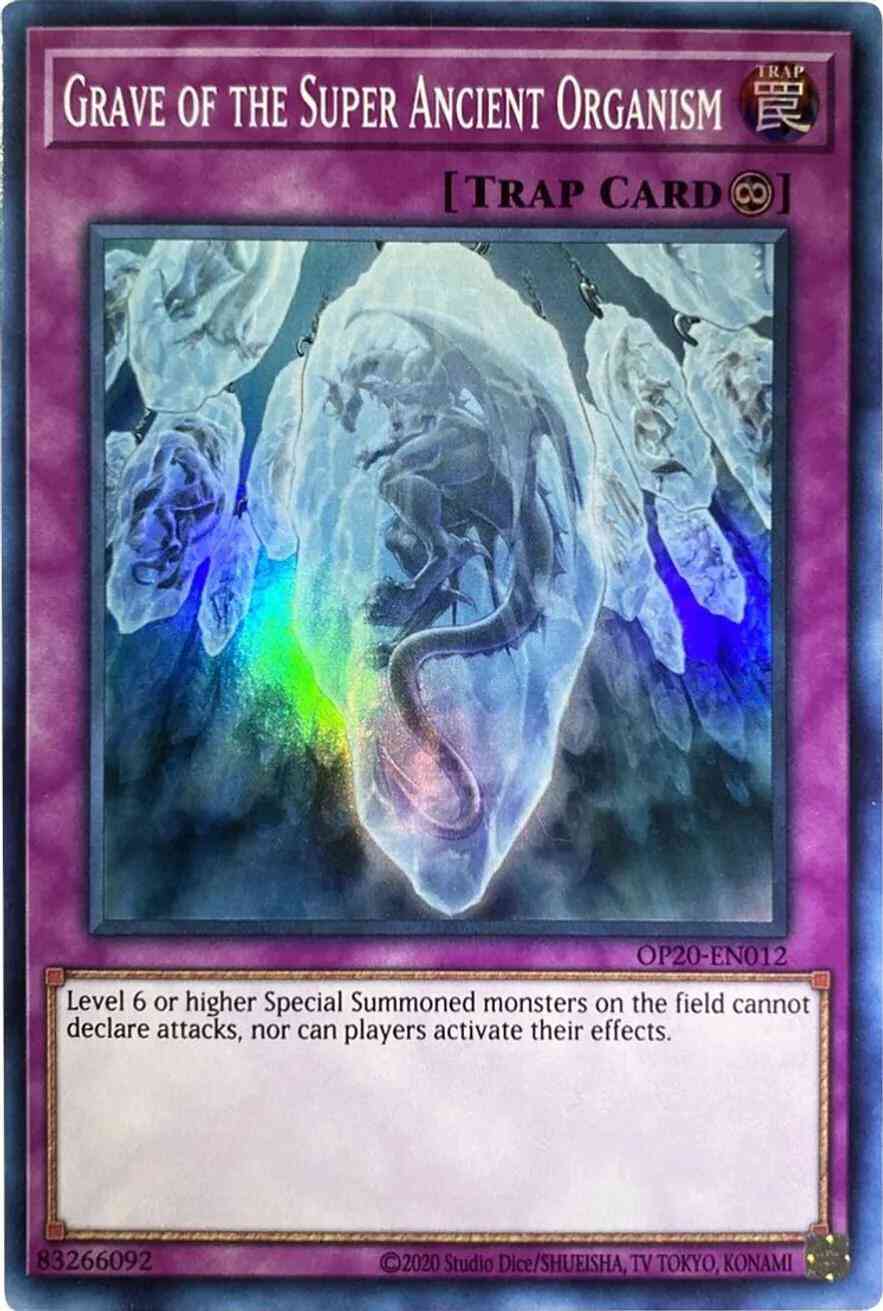 Grave of the Super Ancient Organism - OP20-EN012 - Super Rare - Unlimited