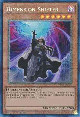 Dimension Shifter - RA01-EN014 - Prismatic Collector's Rare - 1st Edition