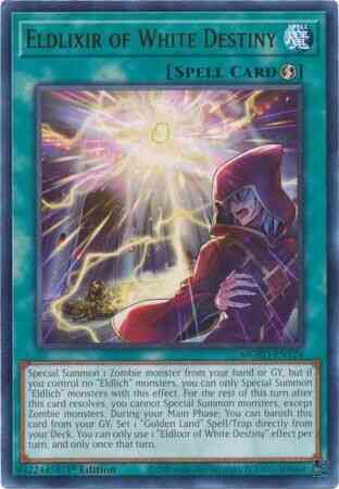 Eldlixir of White Destiny - MGED-EN124 - Rare - 1st Edition