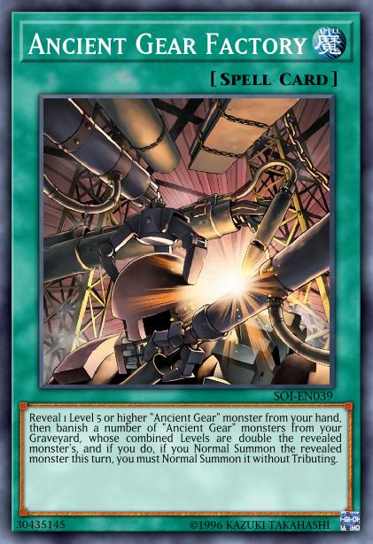 Ancient Gear Factory - SOI-EN039 - Common - Unlimited