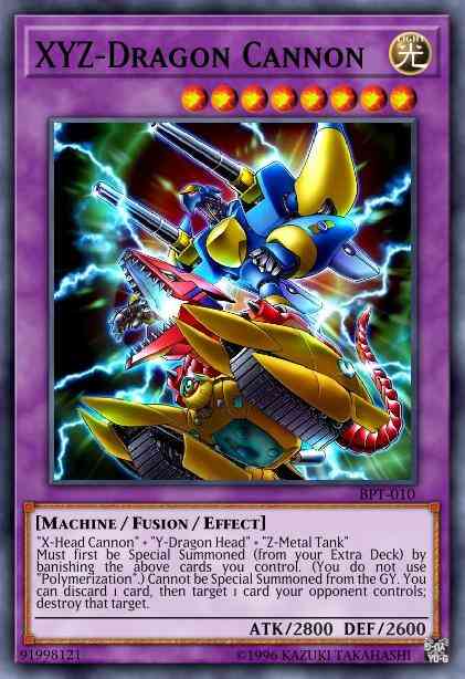 XYZ-Dragon Cannon - LCKC-EN061 - Ultra Rare - 1st Edition