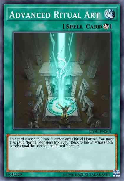 Advanced Ritual Art - TU04-EN009 - Rare - Unlimited