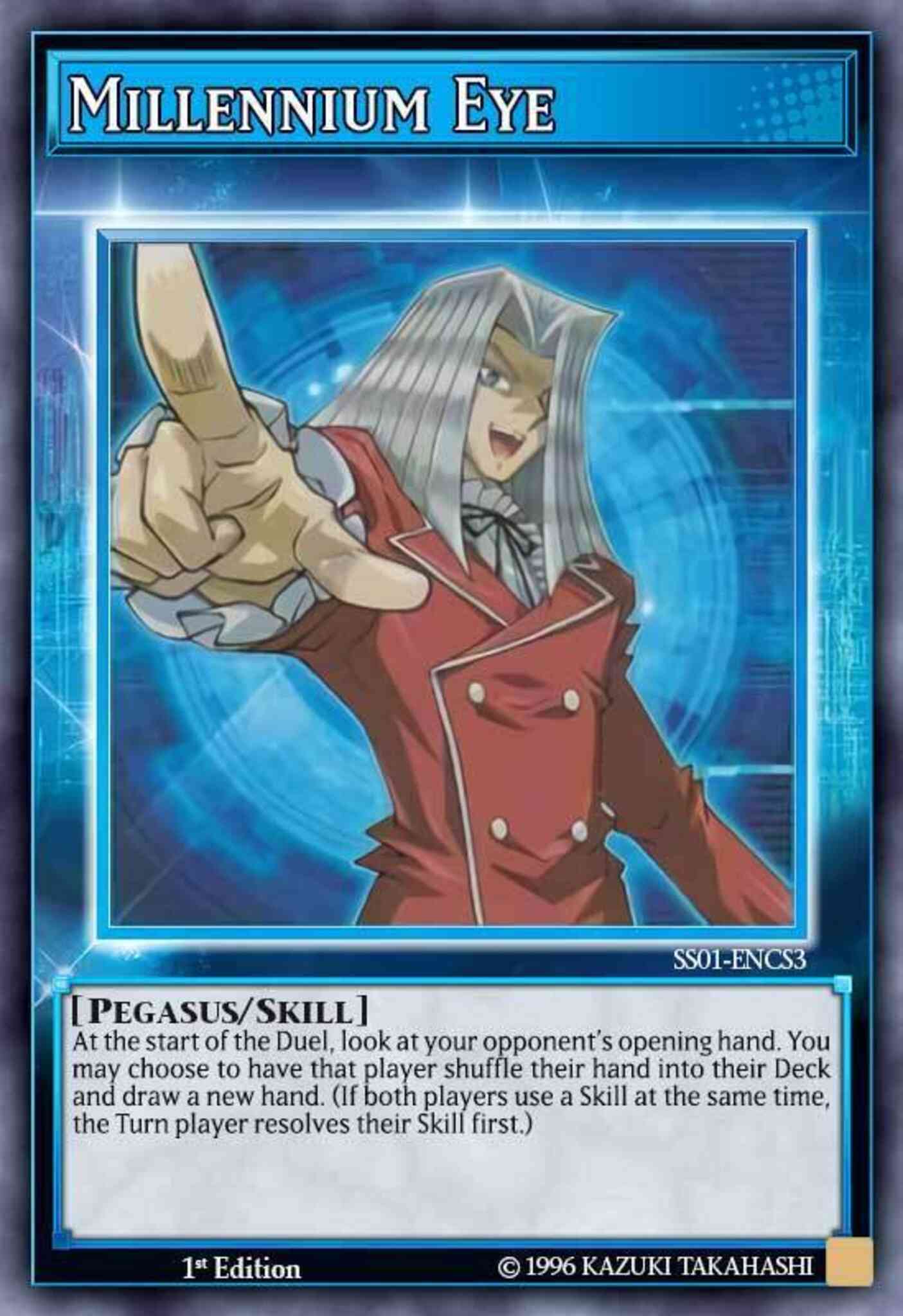 Millennium Eye (Skill Card) - SS01-ENCS3 - Common - 1st Edition