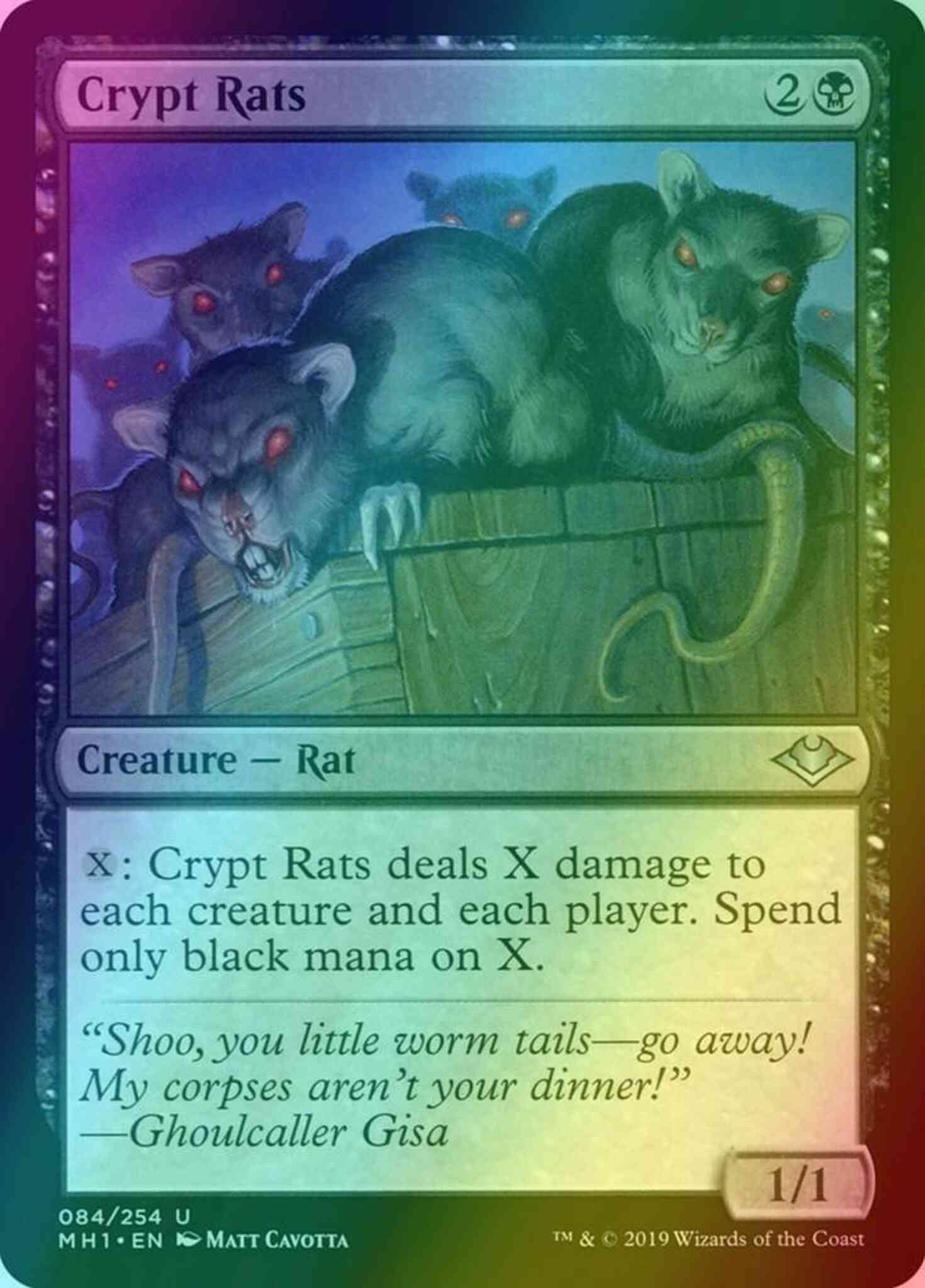 Crypt Rats [84] [Modern Horizons] [Foil] – Face to Face Games