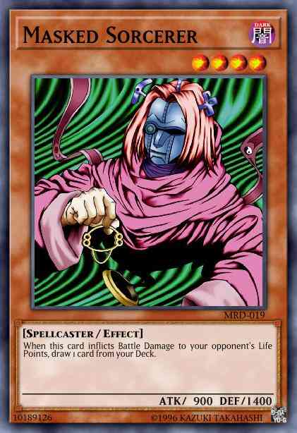 Masked Sorcerer - DB1-EN154 - Common - Unlimited