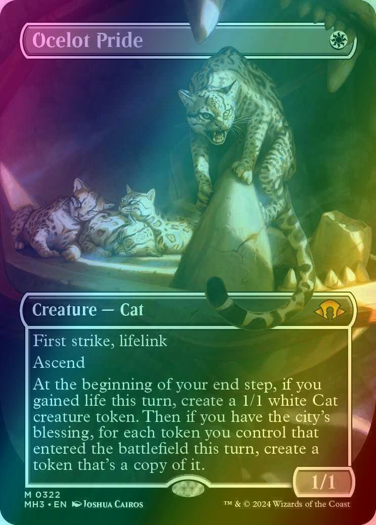 Ocelot Pride [322] [Borderless] [Modern Horizons 3] [Foil] – Face to Face  Games