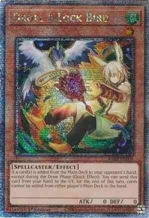 Droll & Lock Bird - Alternate Art - RA02-EN006 - Quarter Century Secret Rare - 1st Edition