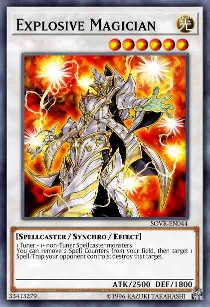 Explosive Magician - SOVR-EN044 - Ultimate Rare - 1st Edition