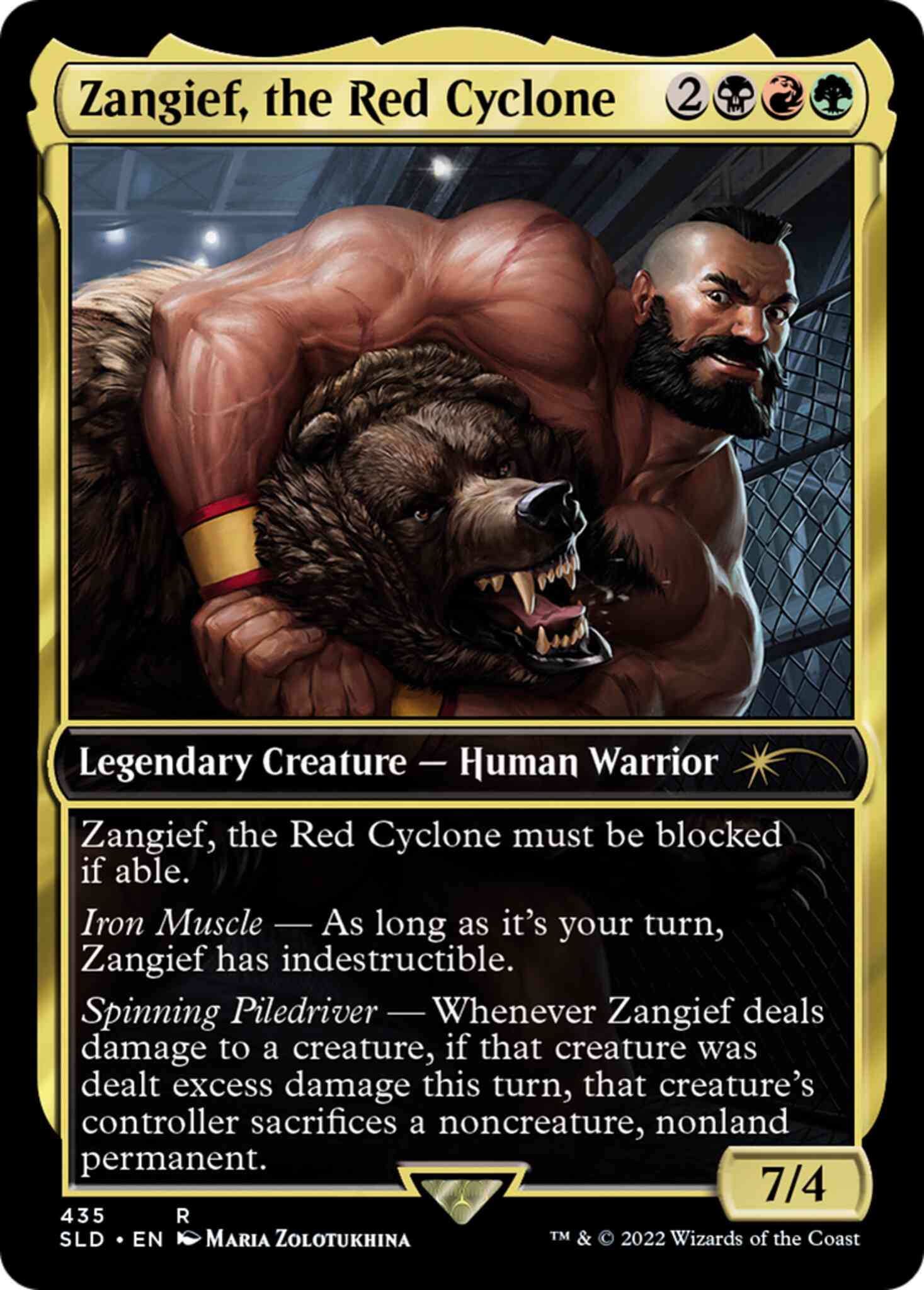 Zangief, the Red Cyclone [0435] [Street Fighter] [Secret Lair Drop