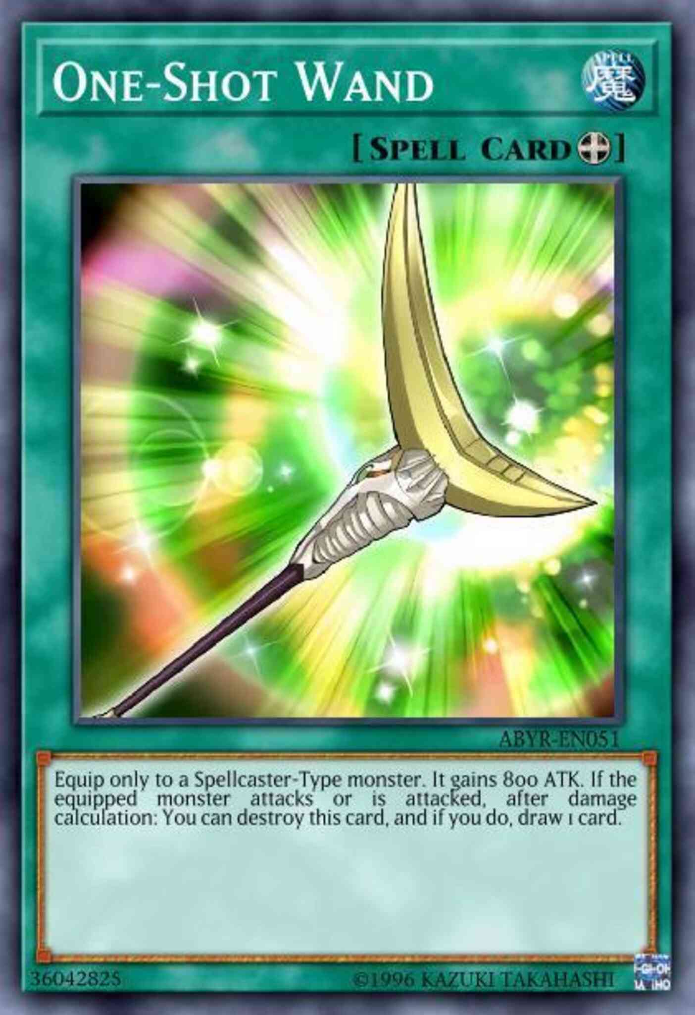 One-Shot Wand - BP03-EN179 - Shatterfoil Rare - 1st Edition