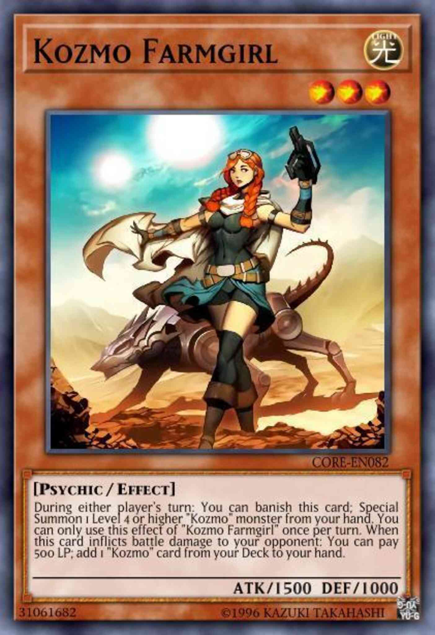 Kozmo Farmgirl - CORE-EN082 - Ultra Rare - Unlimited