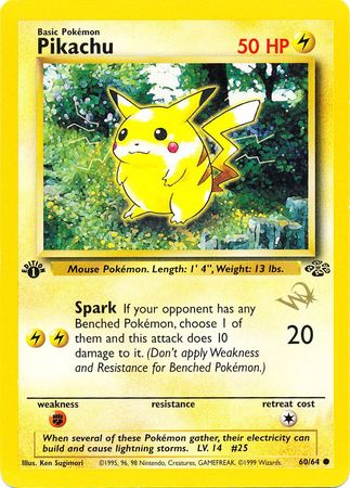 Pikachu - 60/64 - Common