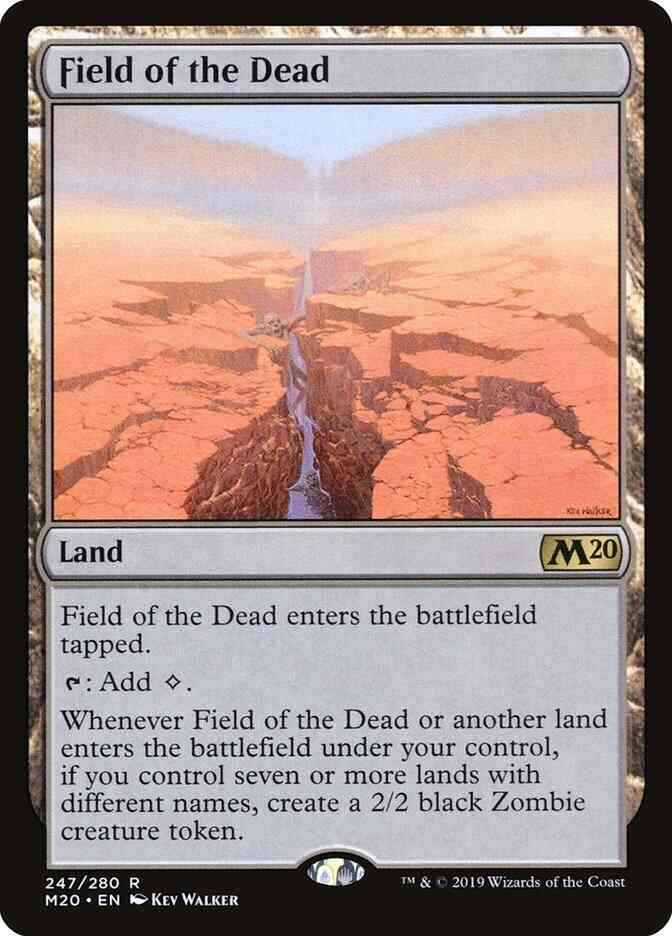 Field of the Dead [247] [Core Set 2020] [Non-Foil] – Face to Face