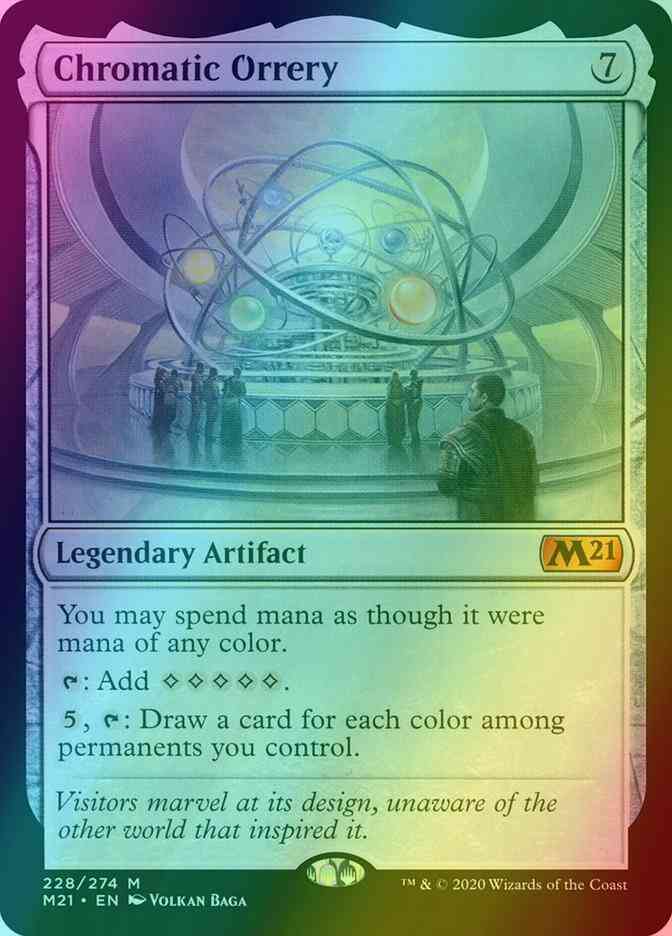 Chromatic Orrery [228] [Core Set 2021] [Foil] – Face to Face Games