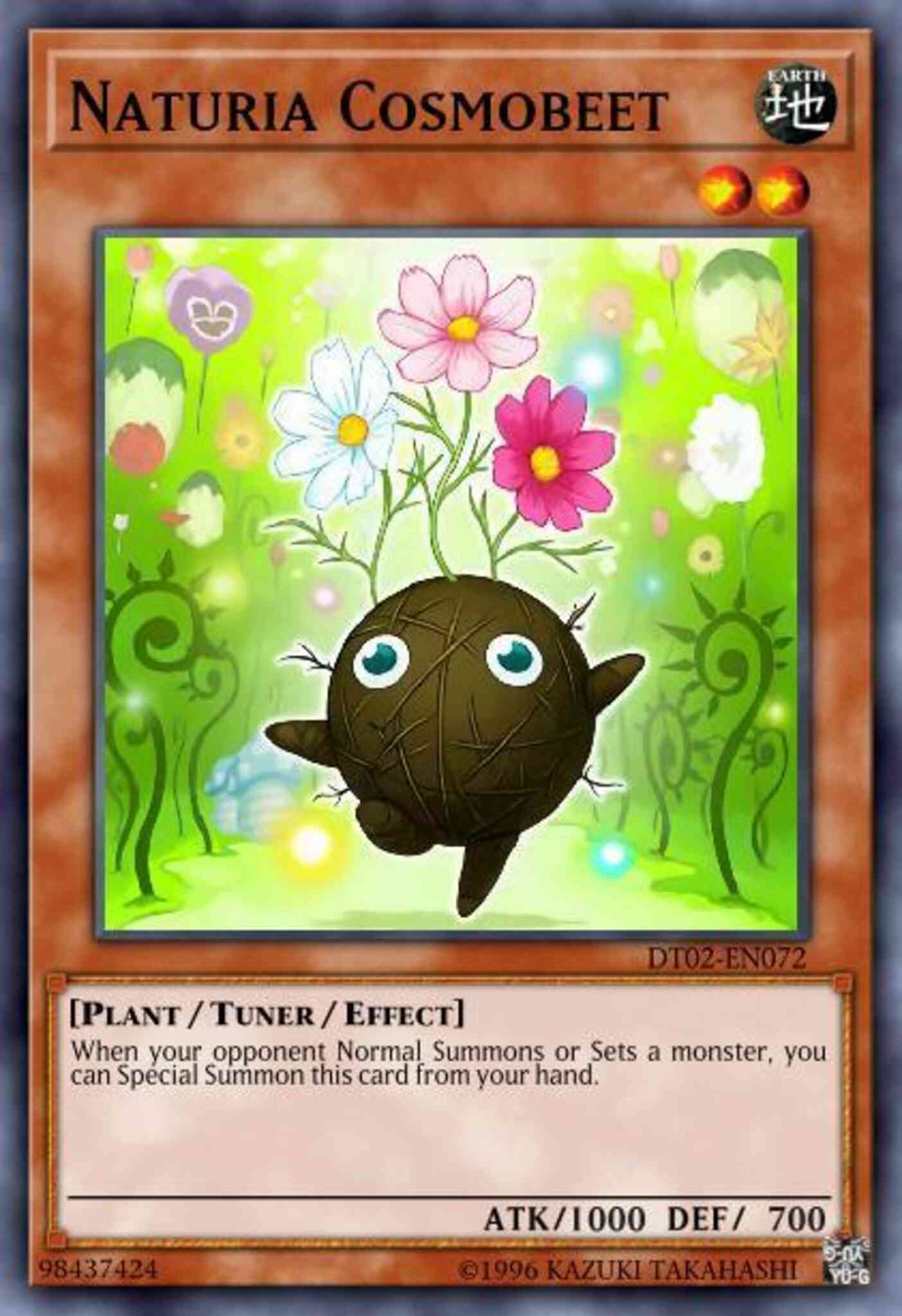Naturia Cosmobeet - HA02-EN042 - Super Rare - 1st Edition