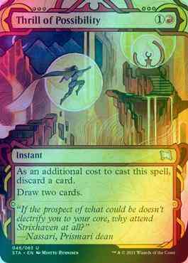 Thrill of Possibility [46] [Strixhaven Mystical Archive] [Foil] – Face to  Face Games