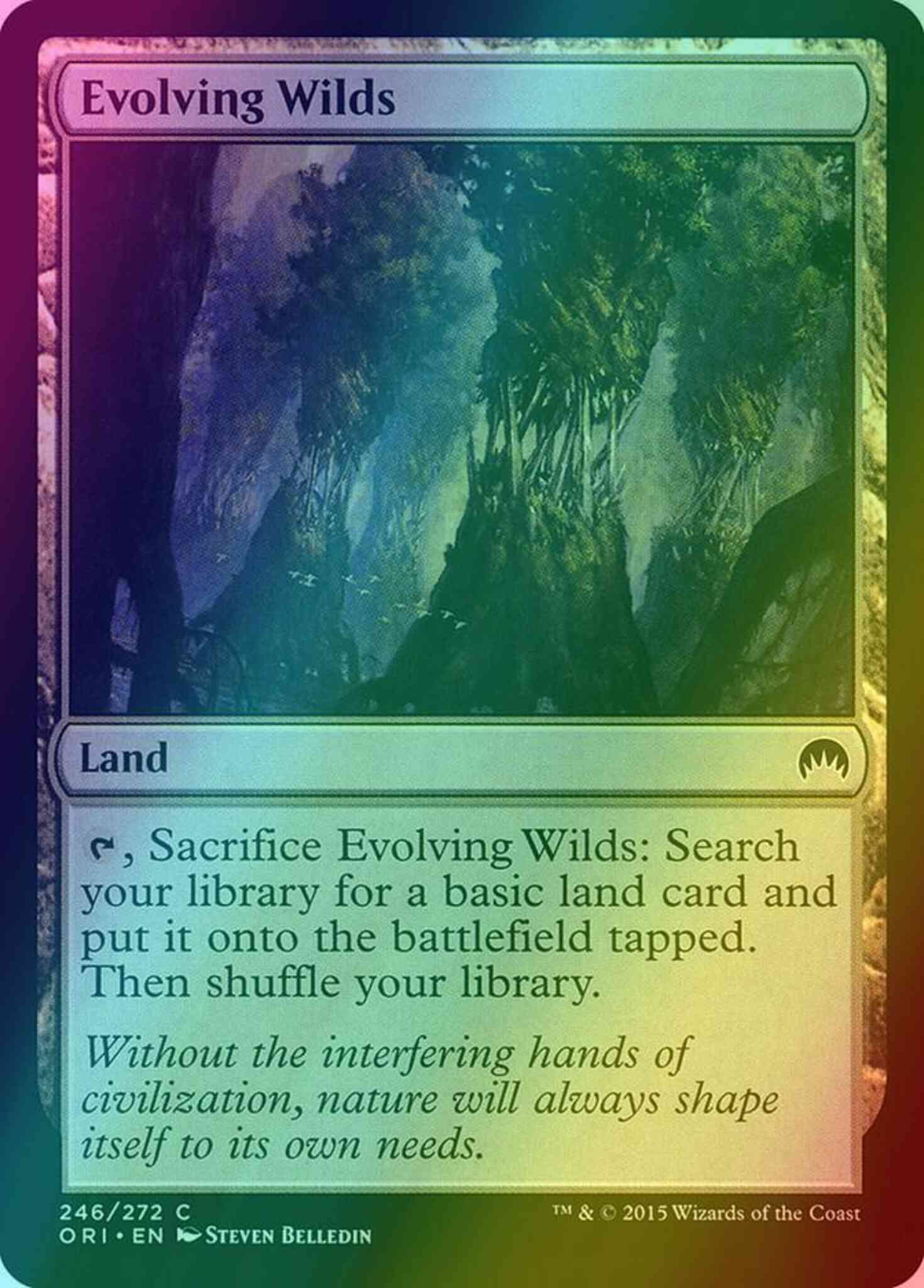Evolving Wilds [246] [Magic Origins] [Foil] – Face to Face Games